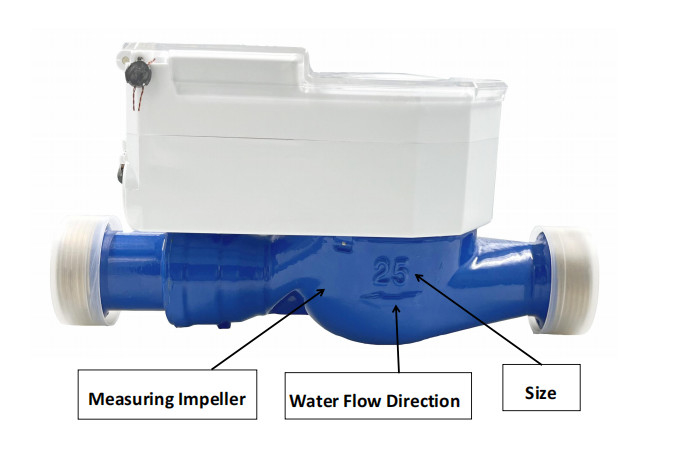NB-IOT スマート水計による水測定 0.1-90C 水温 4-M16/8-M16/8-M16/8-M16/8-M20 接続ボルト