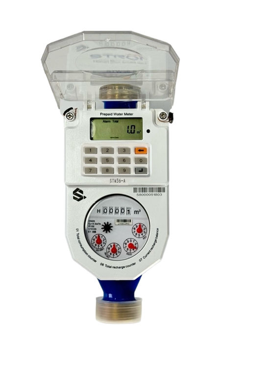 温度範囲マイナス10度から55度摂氏の工業用水流量計 プリペイドモード 業界向け流量測定ソリューション