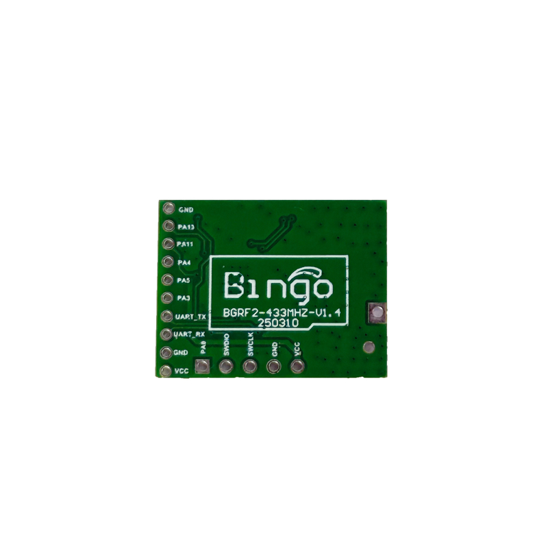 UART 無線モジュール BGRF2 超コンパクト: 100kbps 速度, -121dBm 感度 & 1μA スリープモード