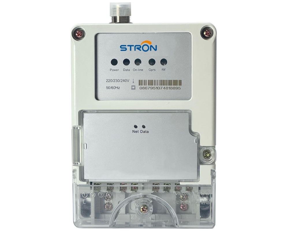 スマートプリペイド電気メーター 300ユニット 2Gと4Gネットワーク互換性のための集中データ管理