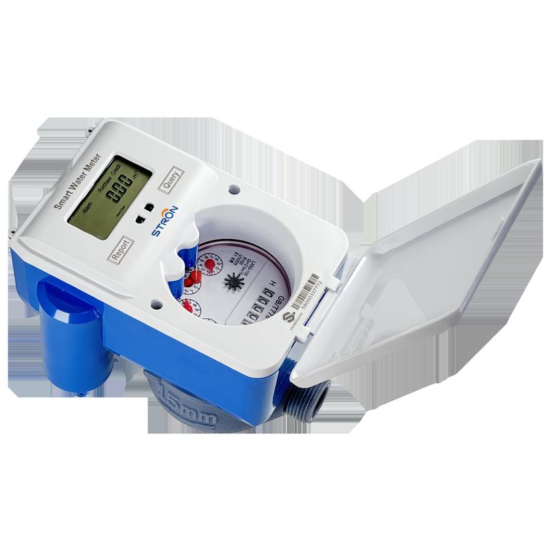 NEMSA認定 STS スプリットキーパッド プリペイド RF ブラス/プラスチック インテリジェント 水計 CIU