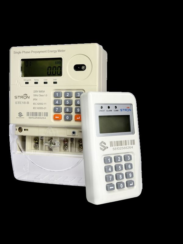 モバイル決済対応スマートプリペイド電気メーター（10年間のデータロギングと改ざん自動遮断機能付き）