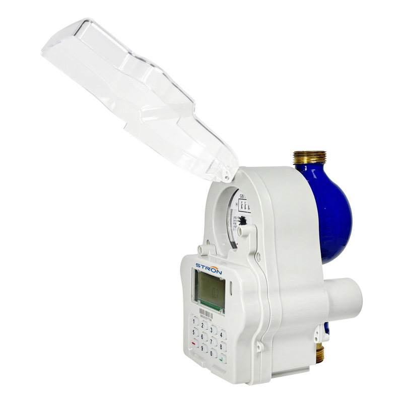 2025 New Type STS Standard Prepaid Water Meter with Wireless Communication RF Lora LCD Display and Step Price Supports
