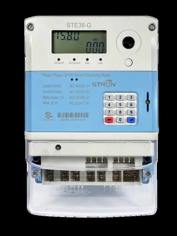 スマート3メートル電気メーター 試行装置 予期決済能力 エネルギーモニタリングと請求ソリューションを保証