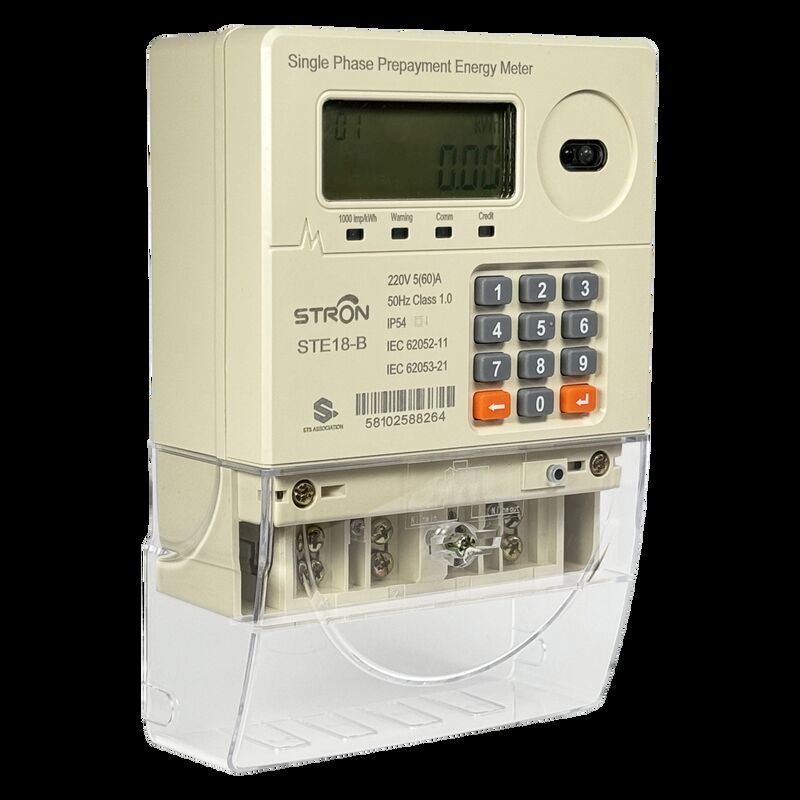 スマートプリペイド電気メーター 信用額がゼロに達すると自動リレーが切断され,安全でプリペイドの電気サービスを保証します