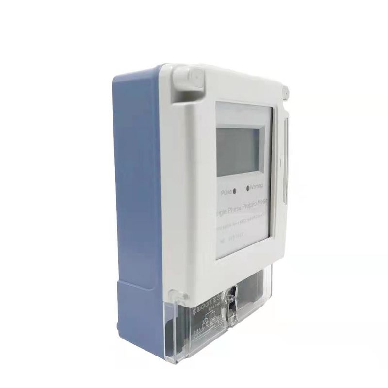 ICのカード タイプは単一フェーズの電気のメートルを前払いした