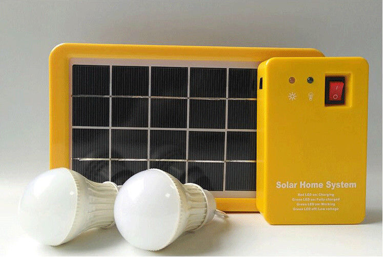 3Wリチウムsolar energy小規模システム2ライト電球の光屋外のキャンプ旅行ライト