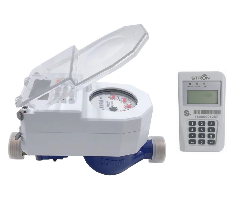 非帰り弁が付いている前払いされた/郵便料金別納のスマートな電子水道メーター