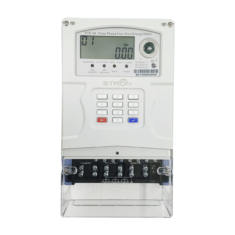 前払いされた電気のメートルのキーパッドのタイプSTSの標準行くように支払いなさい
