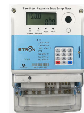 80A単一フェーズのデジタル エネルギー メートル、230Vは電気メートルを前払いした