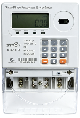 スマートプリペイド電気メーター 信用額がゼロに達すると自動リレーが切断され,安全でプリペイドの電気サービスを保証します