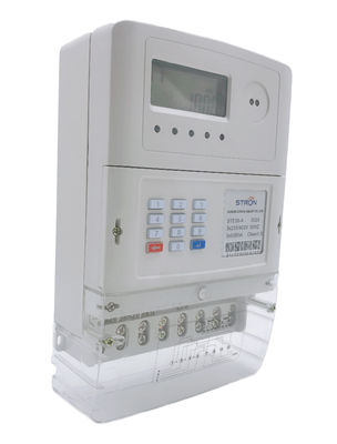 Stron STSの標準的な前払いされたキーパッドの単一フェーズの電気の測定のメートルHotsale