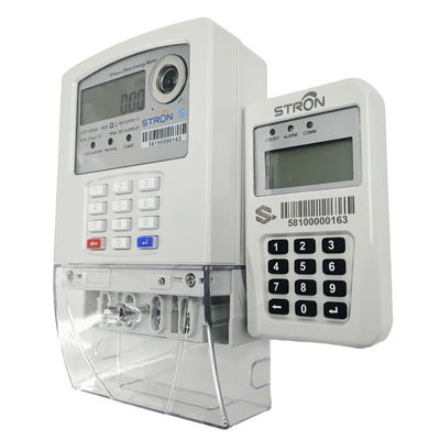裂かれたタイプ キーパッドの単一フェーズはCIUの電気のメートルを前払いした