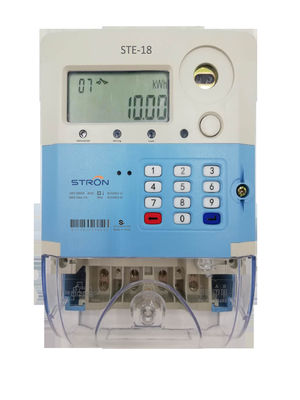 STS迎合的な前払いされたGPRSコミュニケーション キーパッド モノラル段階の電気のメートル
