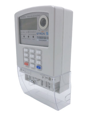 Stron STSの標準的な前払いされたキーパッドの単一フェーズの電気の測定のメートルHotsale