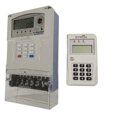 ISO14001 CIUの三相60Hzスマートな前払いされた電気のメートル