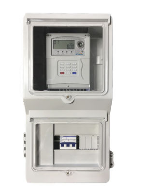 ISO9001 PC IP65の壁に取り付けられた三相電気メートル箱