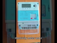 80A シングルフェーズデジタルエネルギーメーター 230Vプリペイド電気スマートメーター